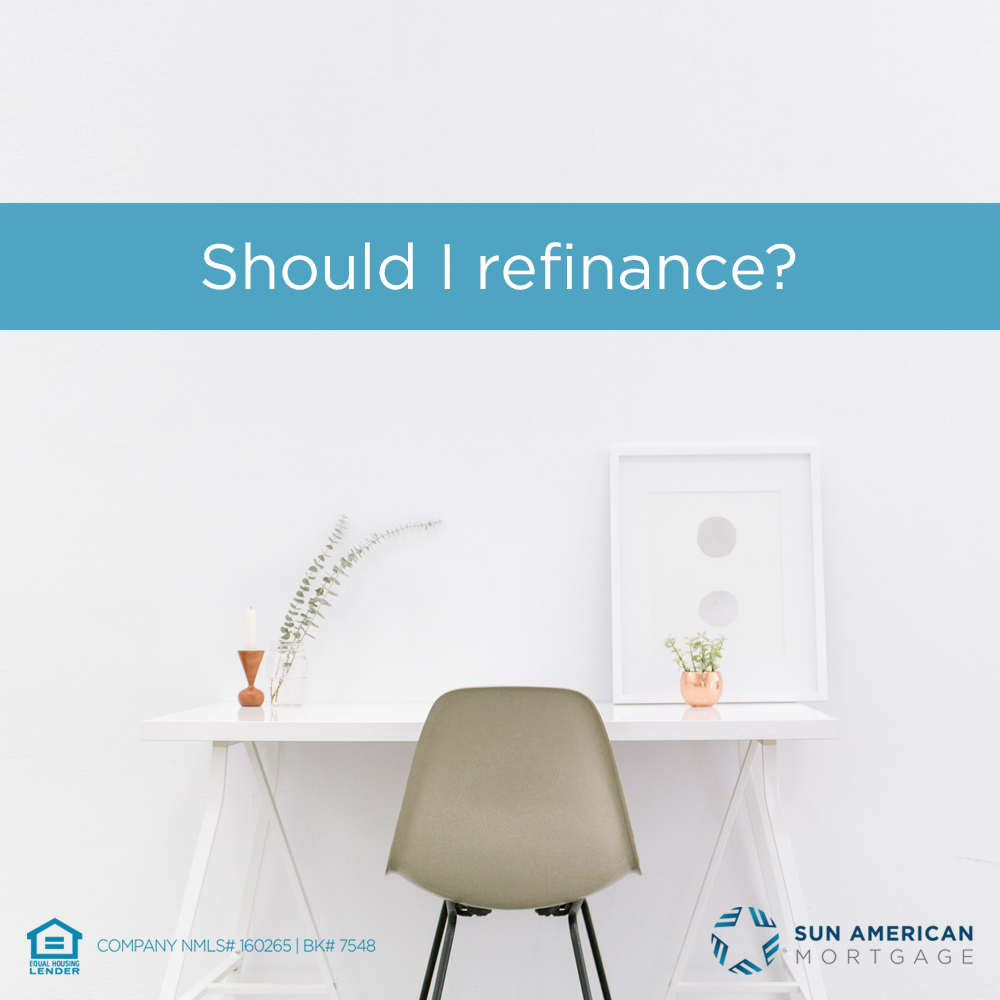 Should I Refinance my Home
